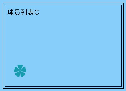 球员列表C